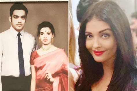 vrinda rai young|Aishwarya Rai shares priceless throwback photos of her parents。